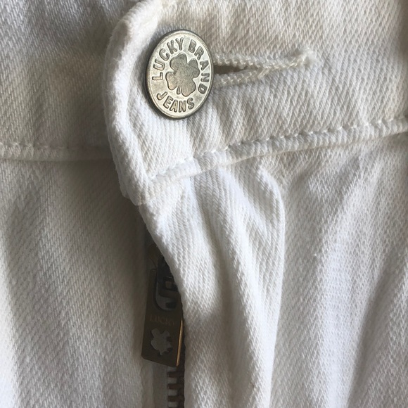 Lucky Brand crop white jeans - Picture 2 of 6